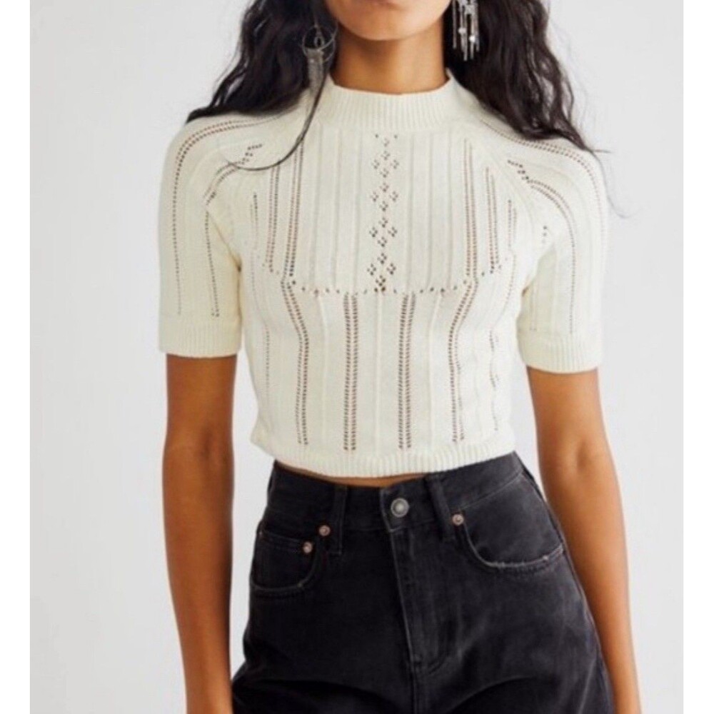 Womens Size M Intimately Free People The Tony Swit Top